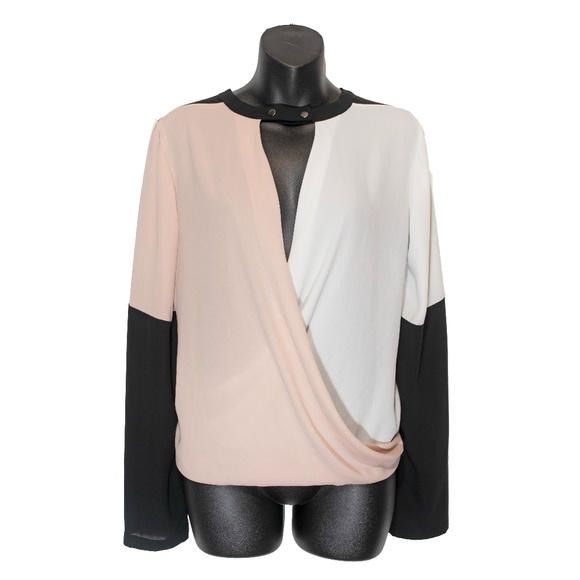 BCBGMaxAzria Long Sleeve Blouse - Picture 1 of 6